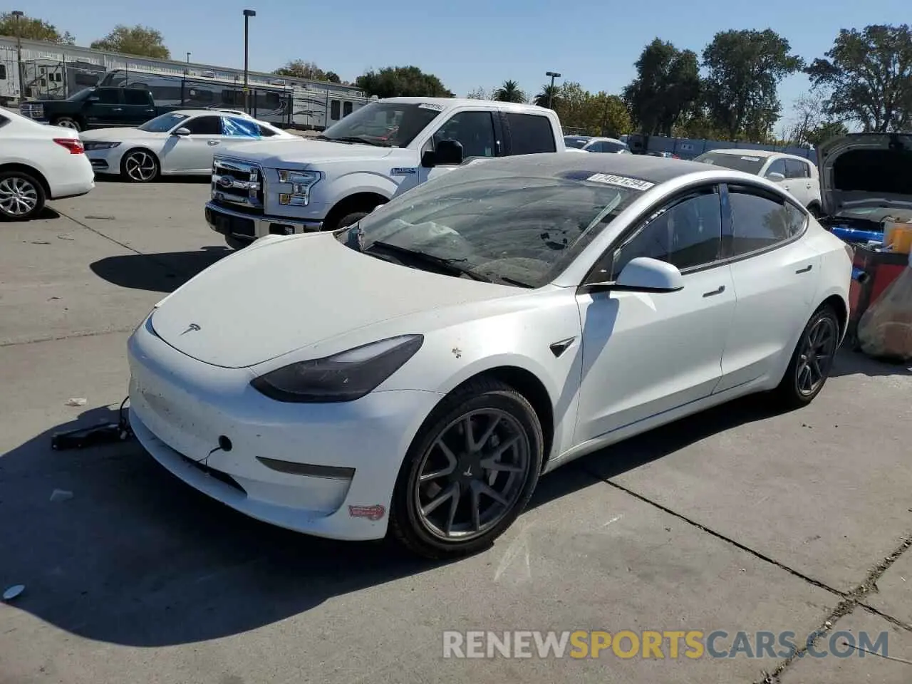 1 fotografías del automóvil dañado 5YJ3E1EA7PF612438 TESLA MODEL 3 2023