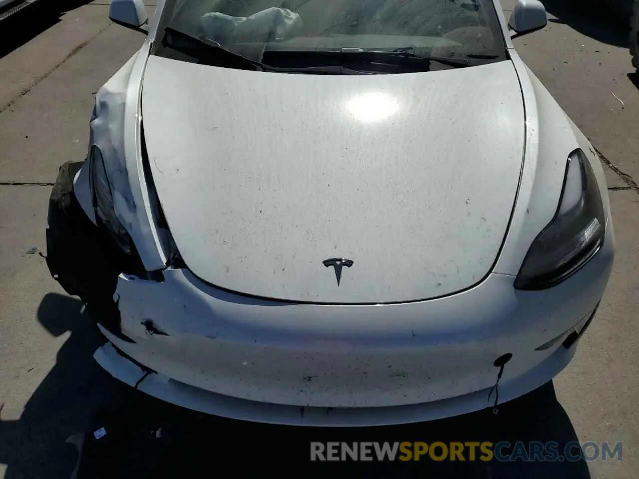 11 fotografías del automóvil dañado 5YJ3E1EA7PF612438 TESLA MODEL 3 2023