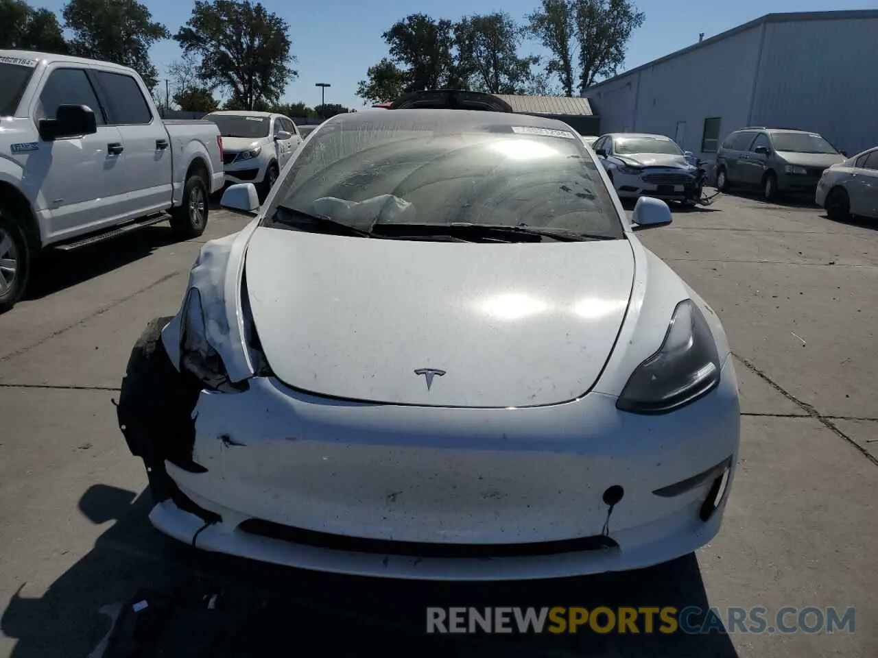 5 fotografías del automóvil dañado 5YJ3E1EA7PF612438 TESLA MODEL 3 2023