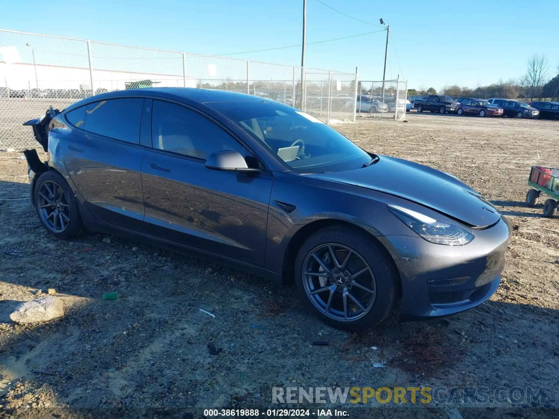 1 fotografías del automóvil dañado 5YJ3E1EA7PF637839 TESLA MODEL 3 2023