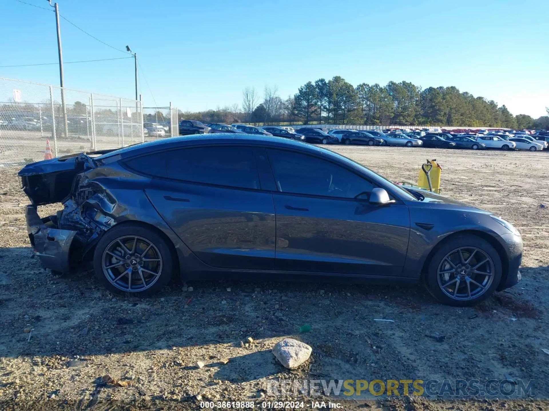 12 fotografías del automóvil dañado 5YJ3E1EA7PF637839 TESLA MODEL 3 2023