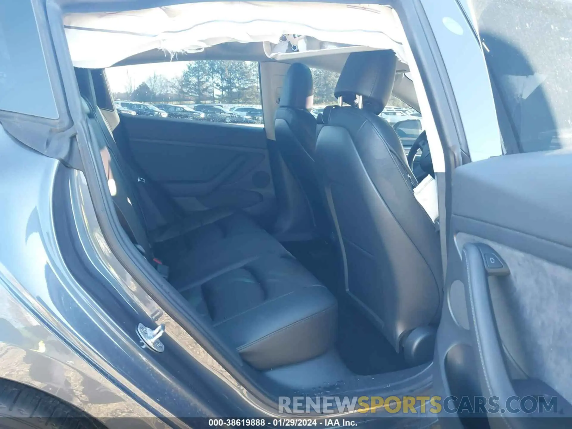 8 fotografías del automóvil dañado 5YJ3E1EA7PF637839 TESLA MODEL 3 2023