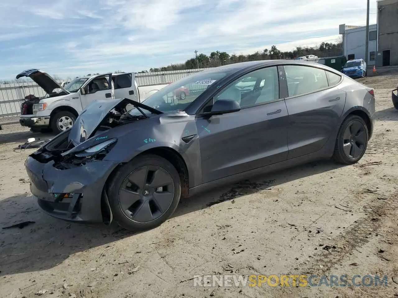 1 fotografías del automóvil dañado 5YJ3E1EA7PF639266 TESLA MODEL 3 2023