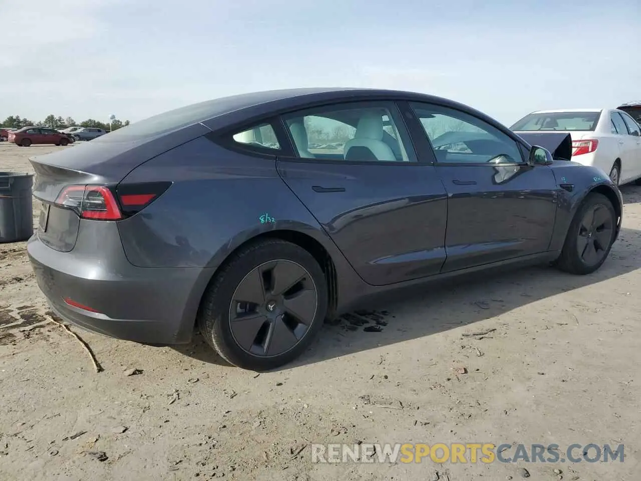 3 fotografías del automóvil dañado 5YJ3E1EA7PF639266 TESLA MODEL 3 2023