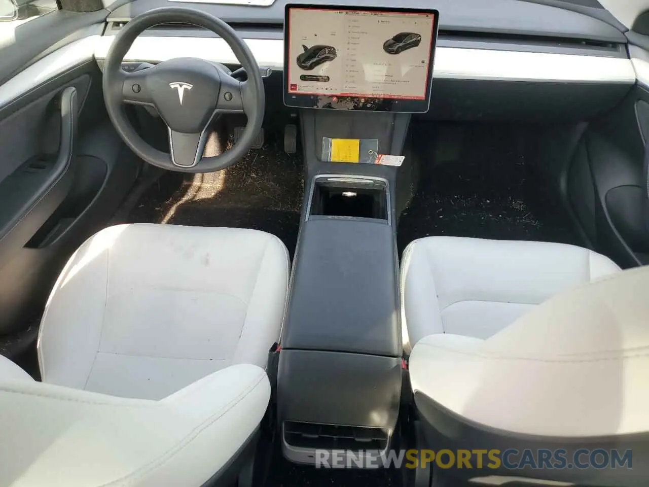 8 fotografías del automóvil dañado 5YJ3E1EA7PF639266 TESLA MODEL 3 2023