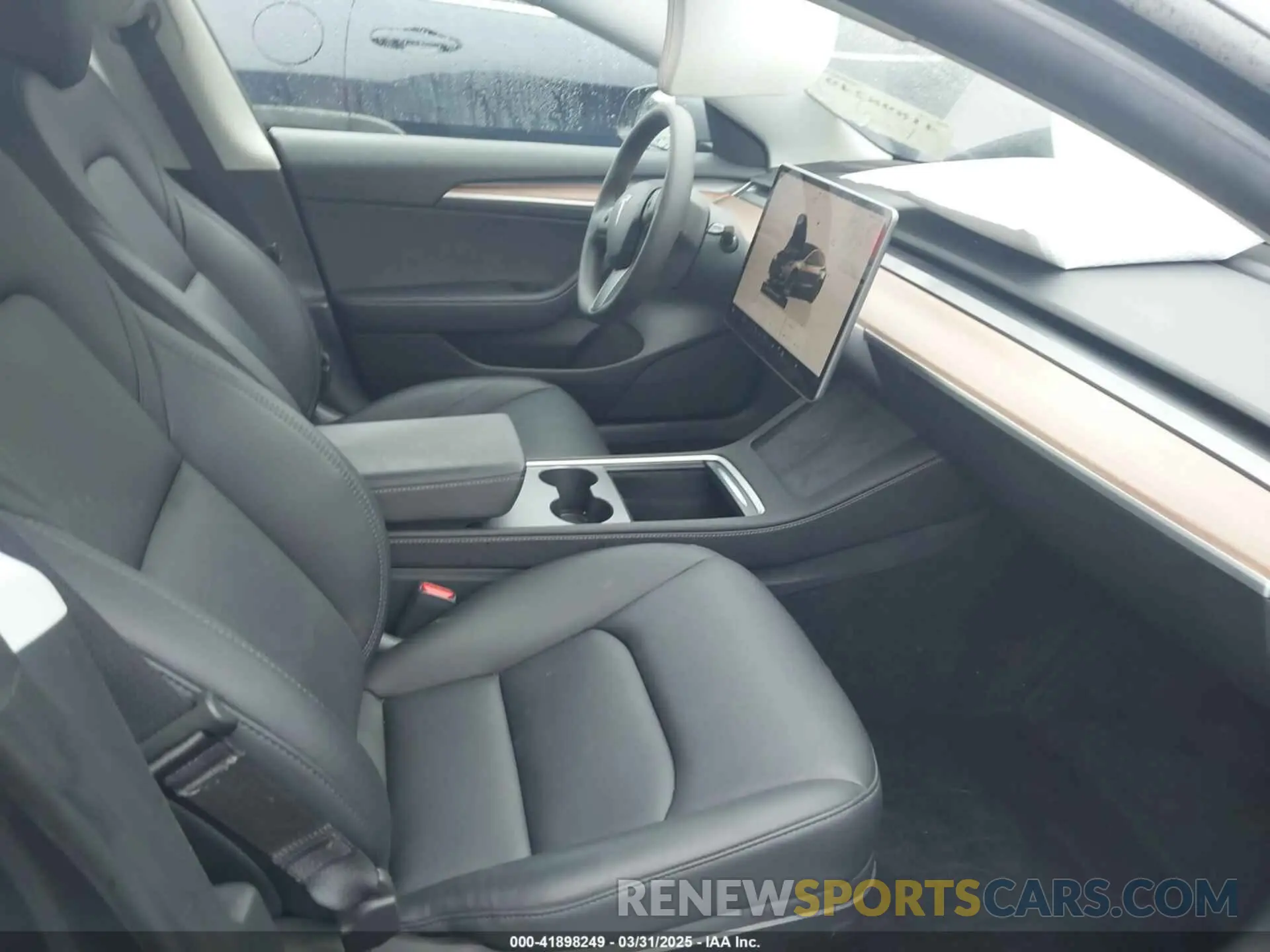 5 fotografías del automóvil dañado 5YJ3E1EA7PF642913 TESLA MODEL 3 2023
