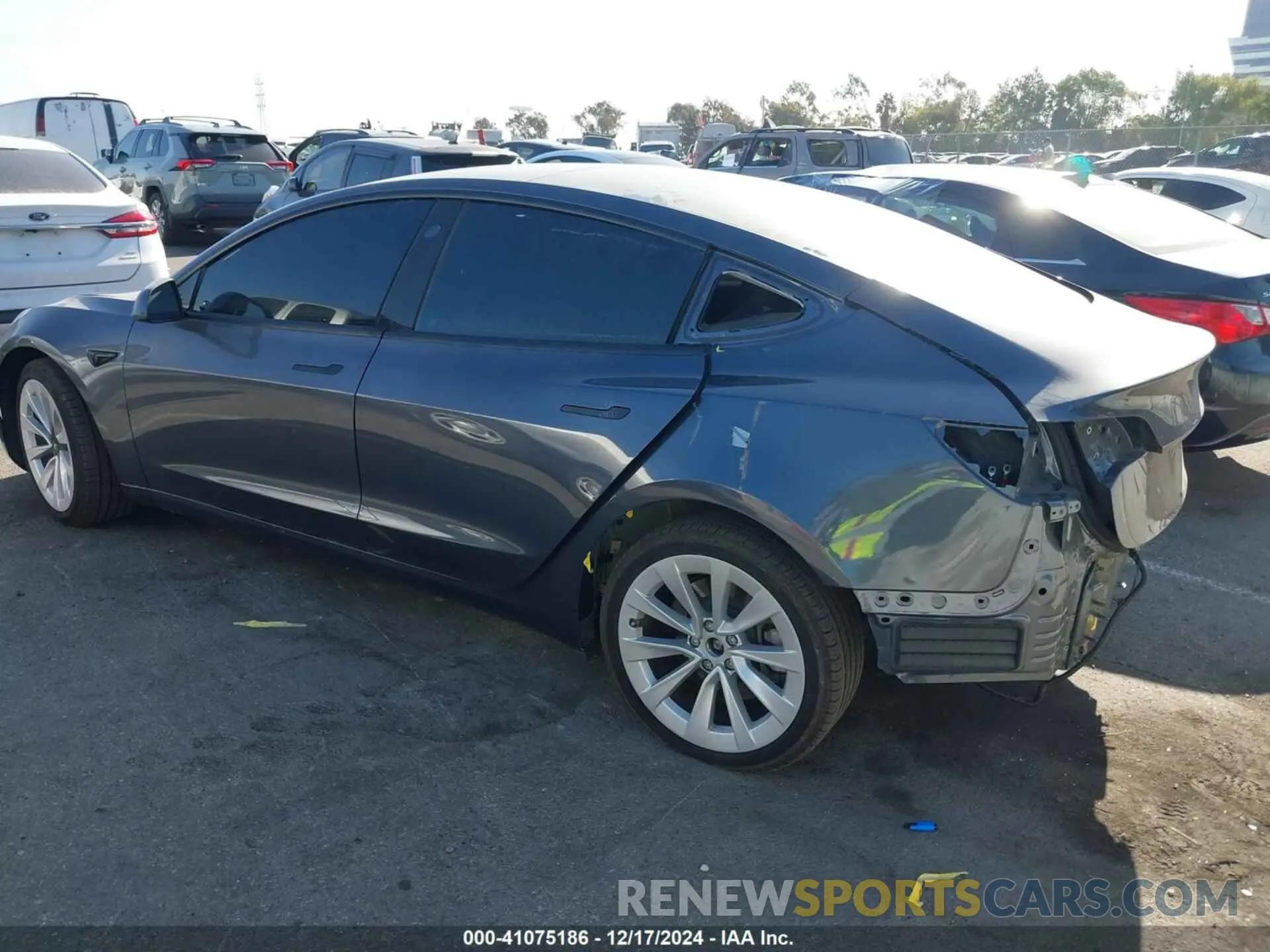 13 fotografías del automóvil dañado 5YJ3E1EA7PF652860 TESLA MODEL 3 2023