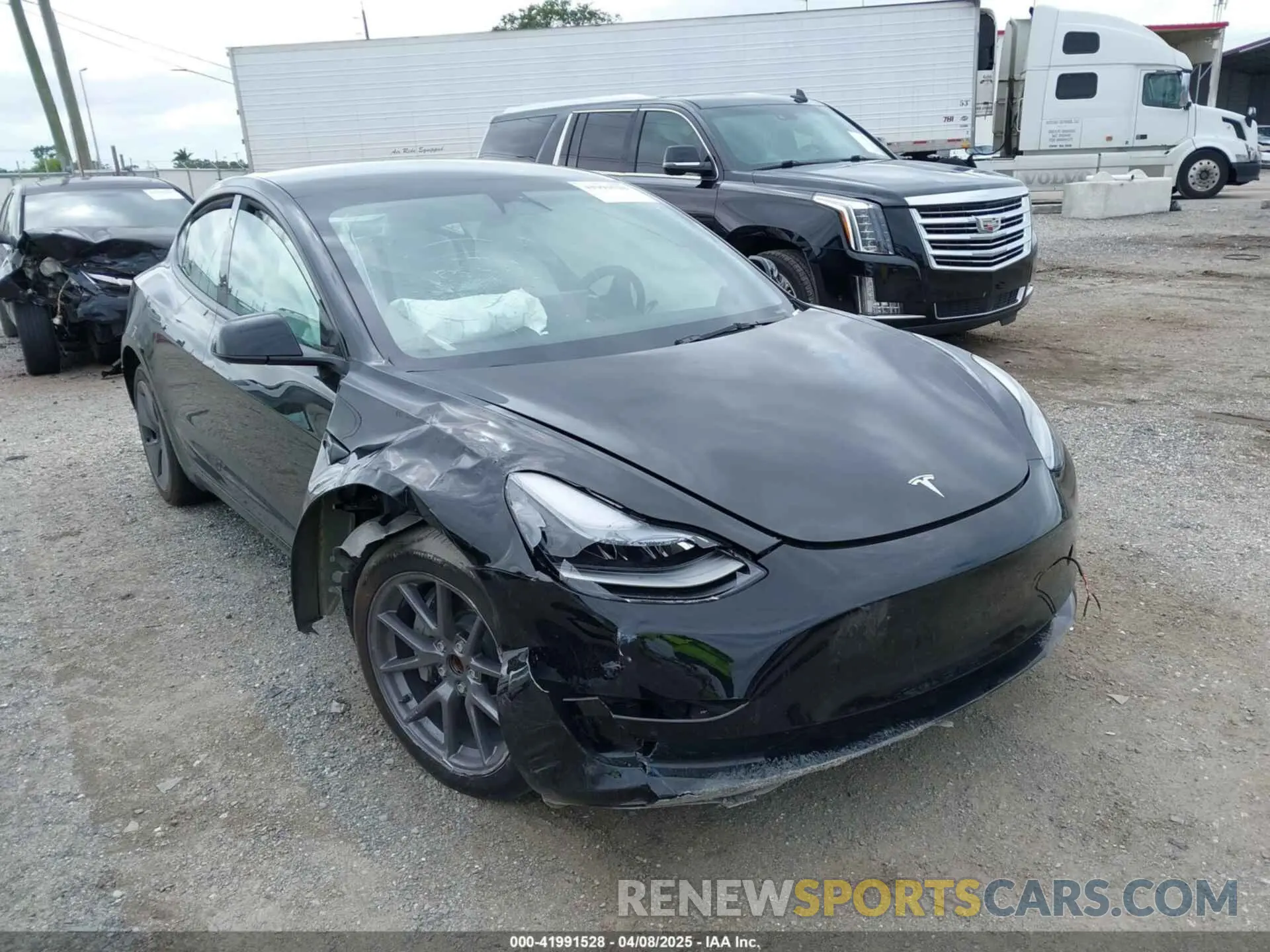 6 fotografías del automóvil dañado 5YJ3E1EA7PF654298 TESLA MODEL 3 2023