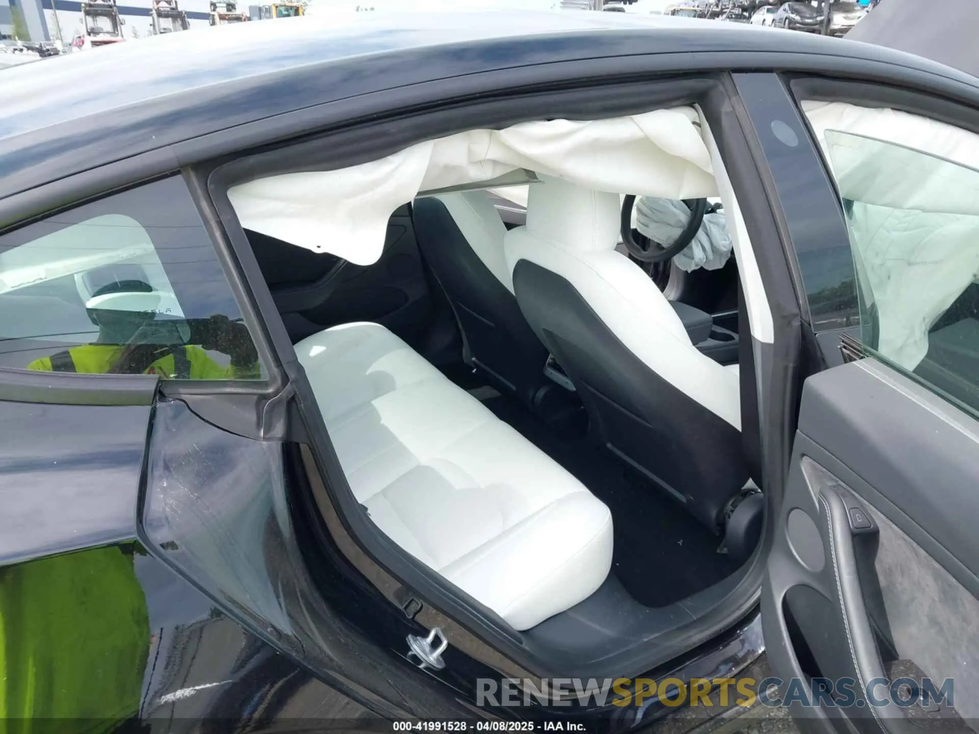 8 fotografías del automóvil dañado 5YJ3E1EA7PF654298 TESLA MODEL 3 2023
