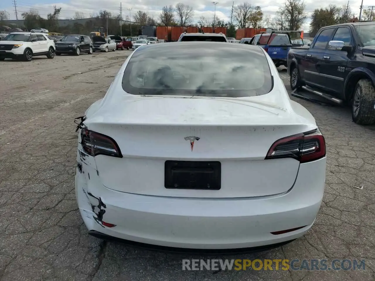 6 fotografías del automóvil dañado 5YJ3E1EA7PF655824 TESLA MODEL 3 2023