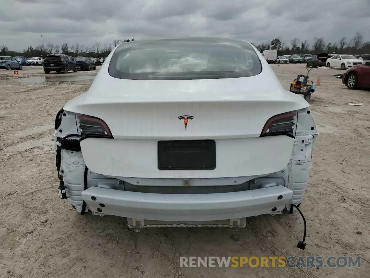 6 fotografías del automóvil dañado 5YJ3E1EA7PF666077 TESLA MODEL 3 2023