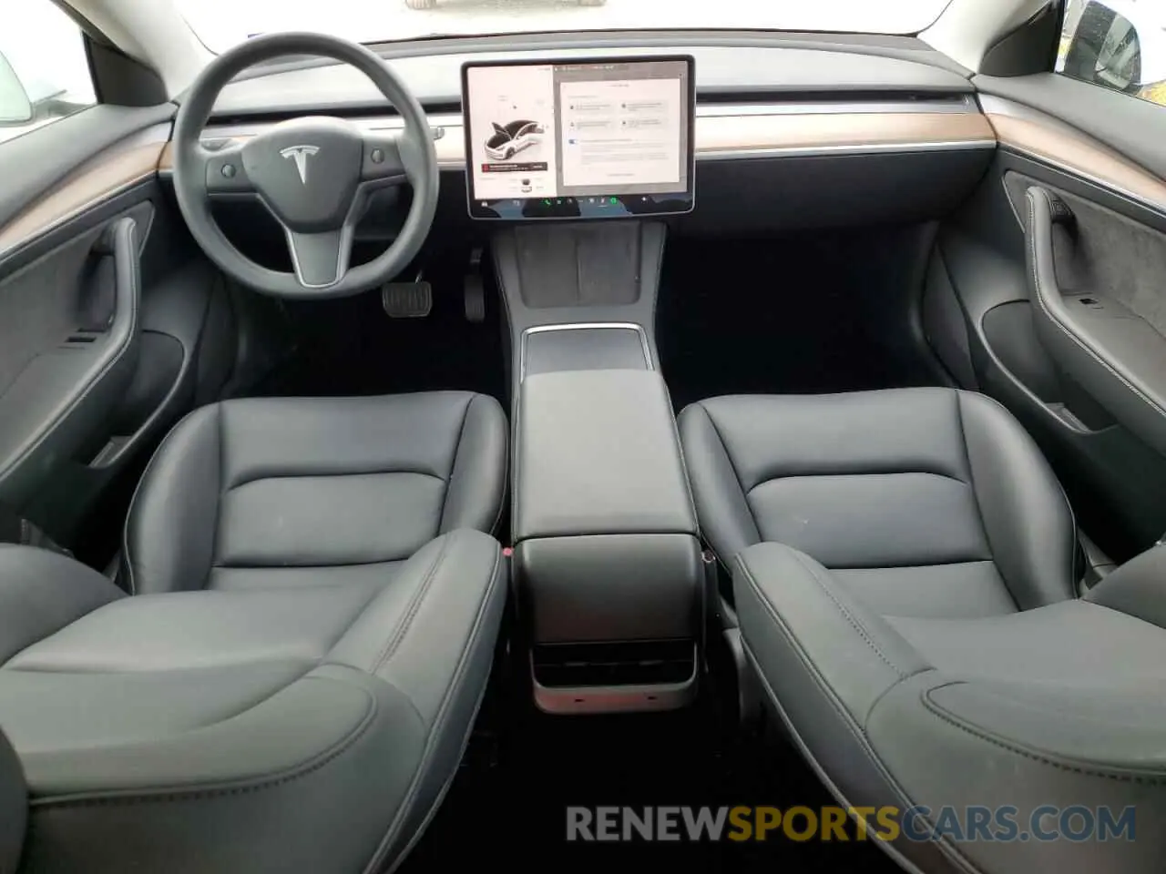 8 fotografías del automóvil dañado 5YJ3E1EA7PF666077 TESLA MODEL 3 2023