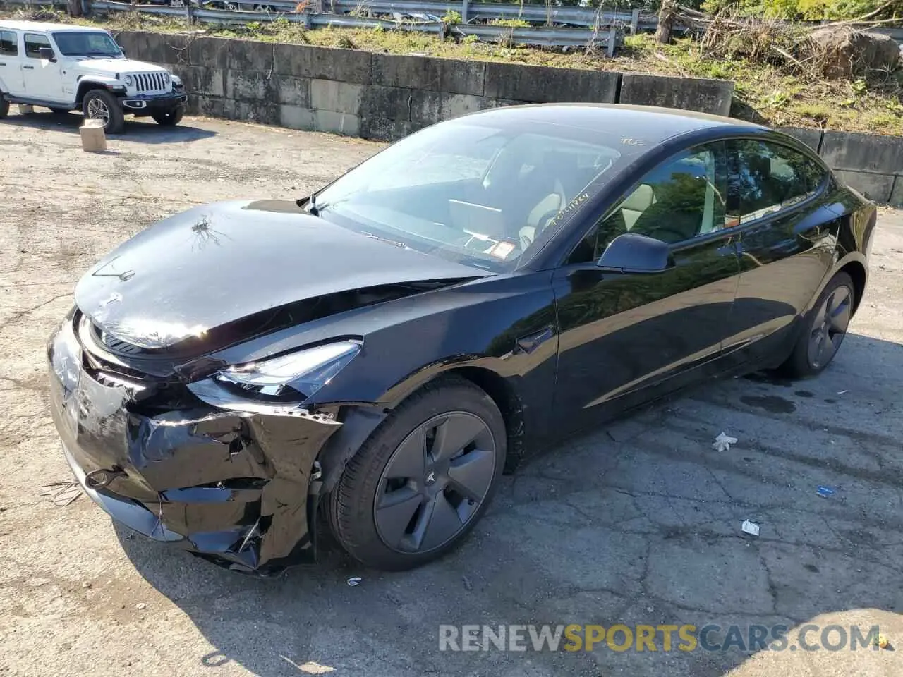 1 fotografías del automóvil dañado 5YJ3E1EA7PF677628 TESLA MODEL 3 2023