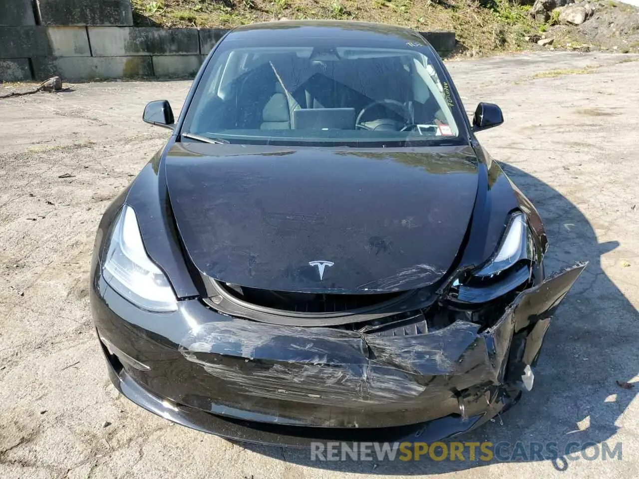 5 fotografías del automóvil dañado 5YJ3E1EA7PF677628 TESLA MODEL 3 2023