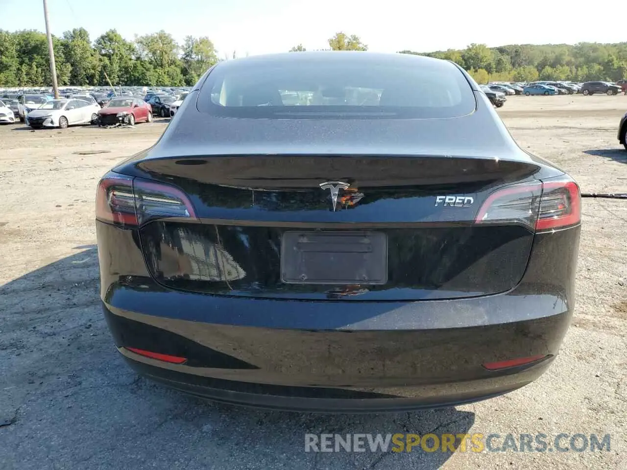 6 fotografías del automóvil dañado 5YJ3E1EA7PF677628 TESLA MODEL 3 2023