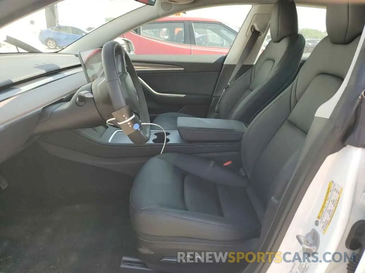 7 fotografías del automóvil dañado 5YJ3E1EA7PF688922 TESLA MODEL 3 2023