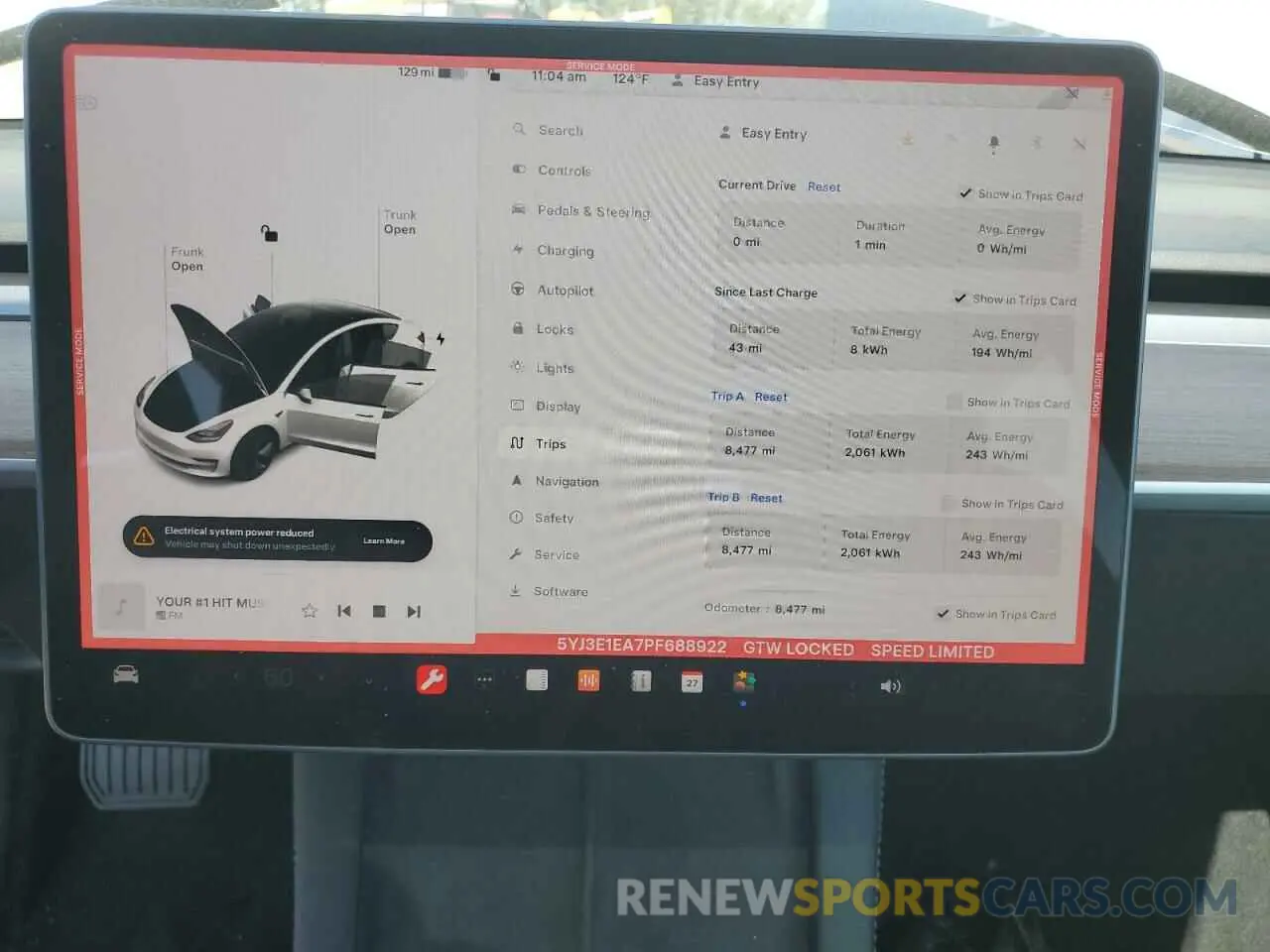 9 fotografías del automóvil dañado 5YJ3E1EA7PF688922 TESLA MODEL 3 2023