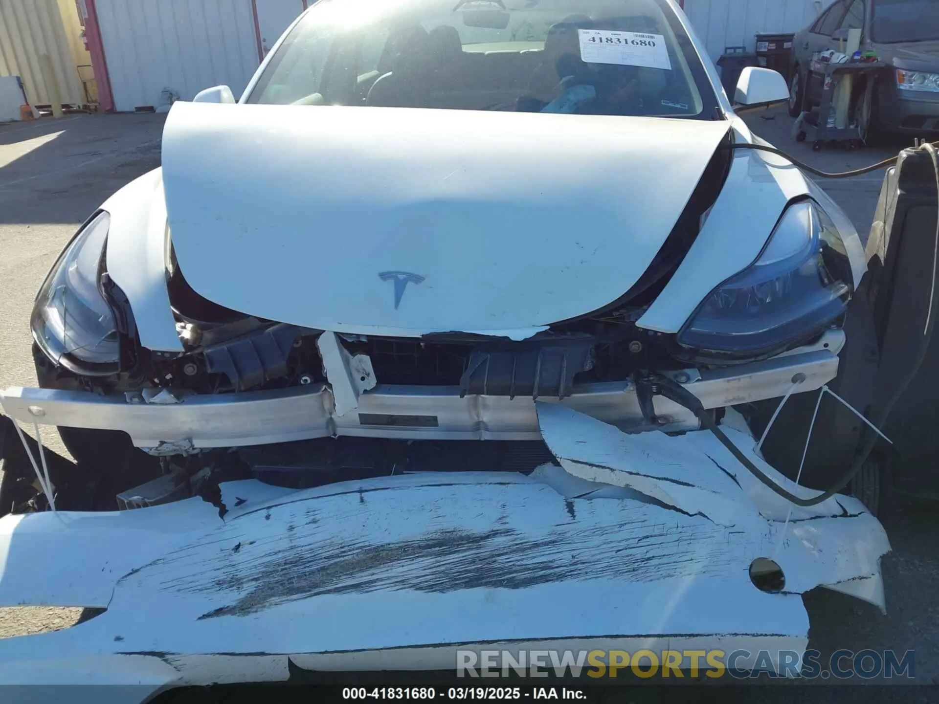 11 fotografías del automóvil dañado 5YJ3E1EA7PF693103 TESLA MODEL 3 2023