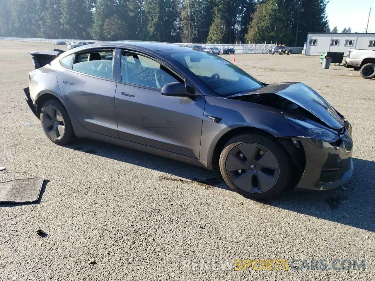 4 fotografías del automóvil dañado 5YJ3E1EA7PF693683 TESLA MODEL 3 2023