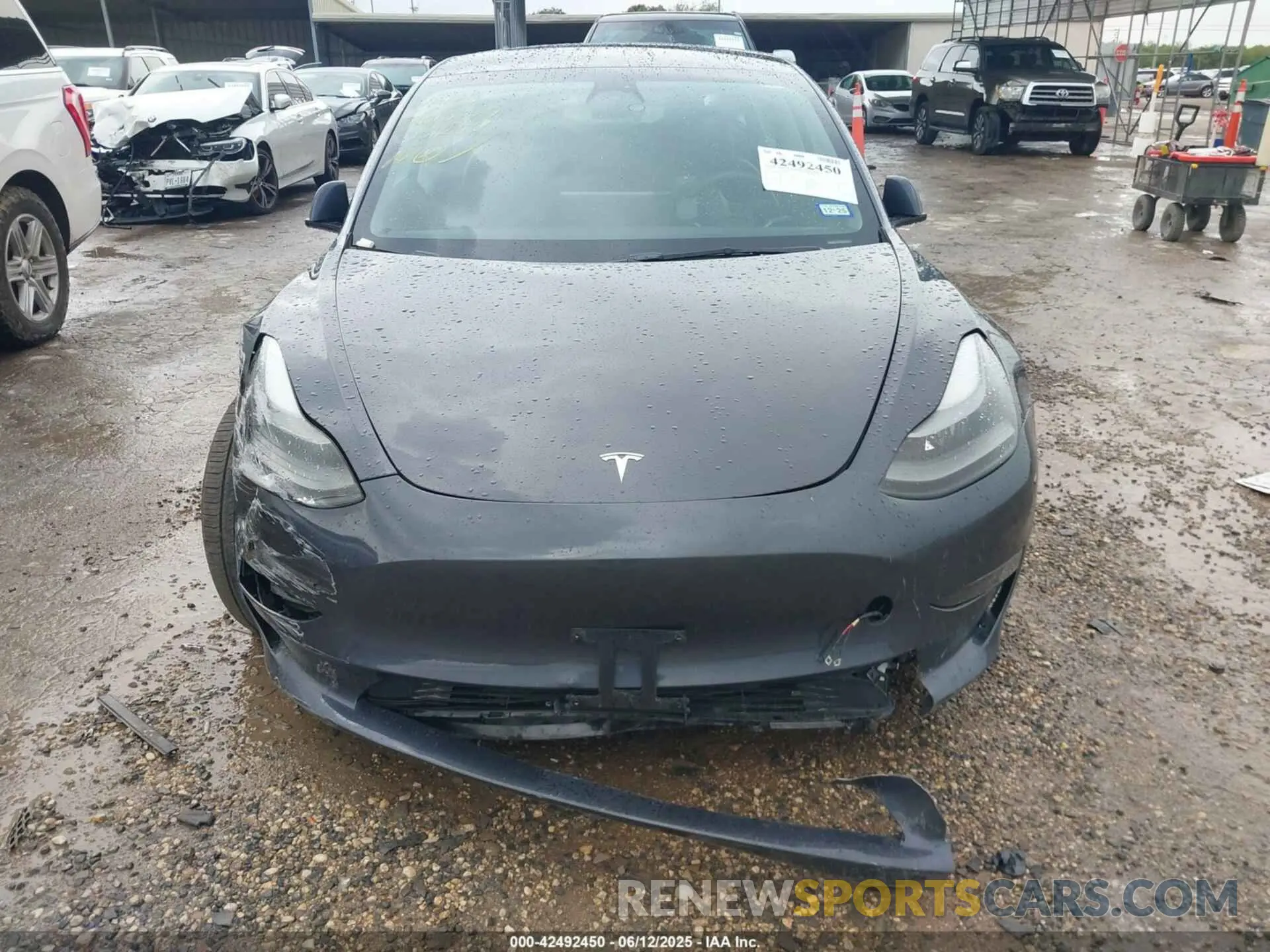 11 fotografías del automóvil dañado 5YJ3E1EA7PF701264 TESLA MODEL 3 2023