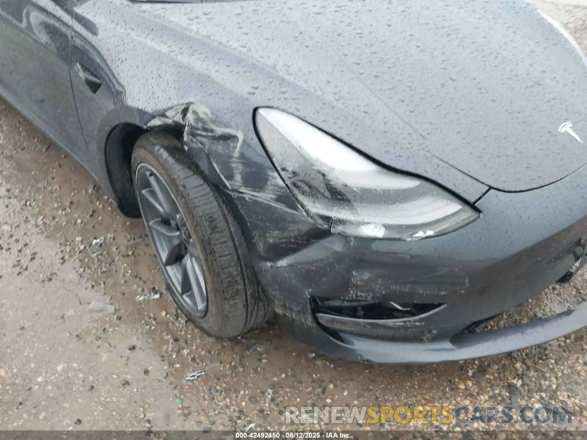 6 fotografías del automóvil dañado 5YJ3E1EA7PF701264 TESLA MODEL 3 2023