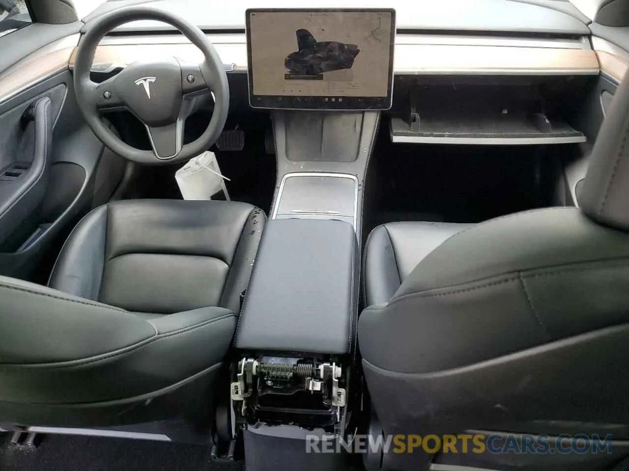 8 fotografías del automóvil dañado 5YJ3E1EA7PF705024 TESLA MODEL 3 2023