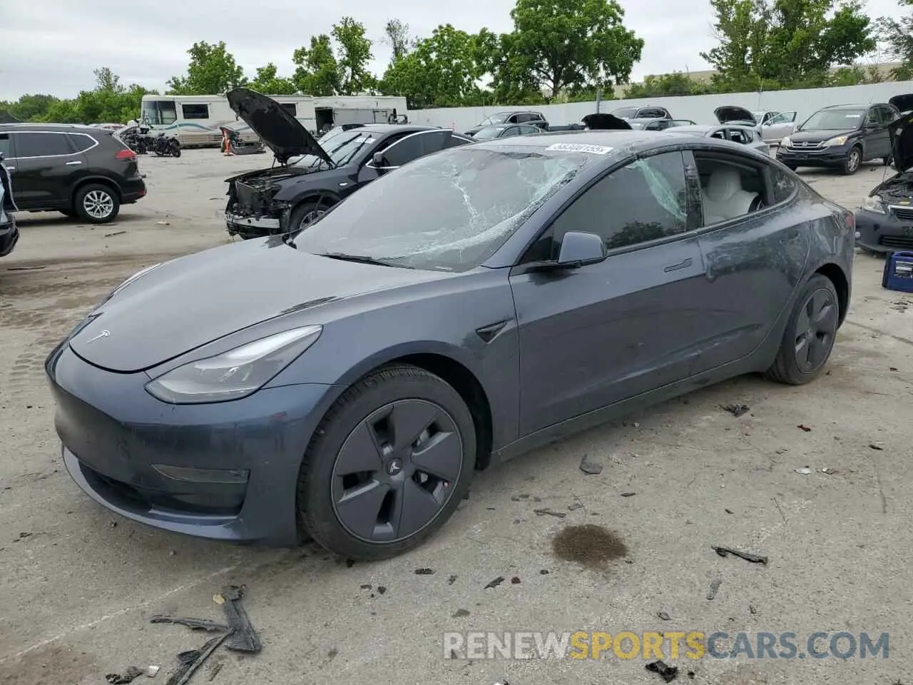 1 fotografías del automóvil dañado 5YJ3E1EA8PF382697 TESLA MODEL 3 2023