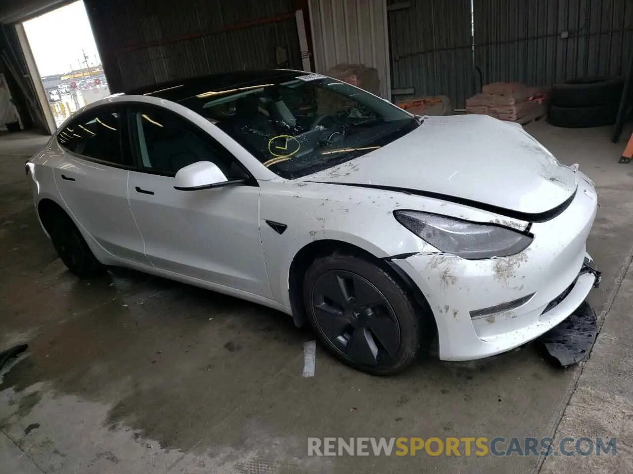 4 fotografías del automóvil dañado 5YJ3E1EA8PF385664 TESLA MODEL 3 2023