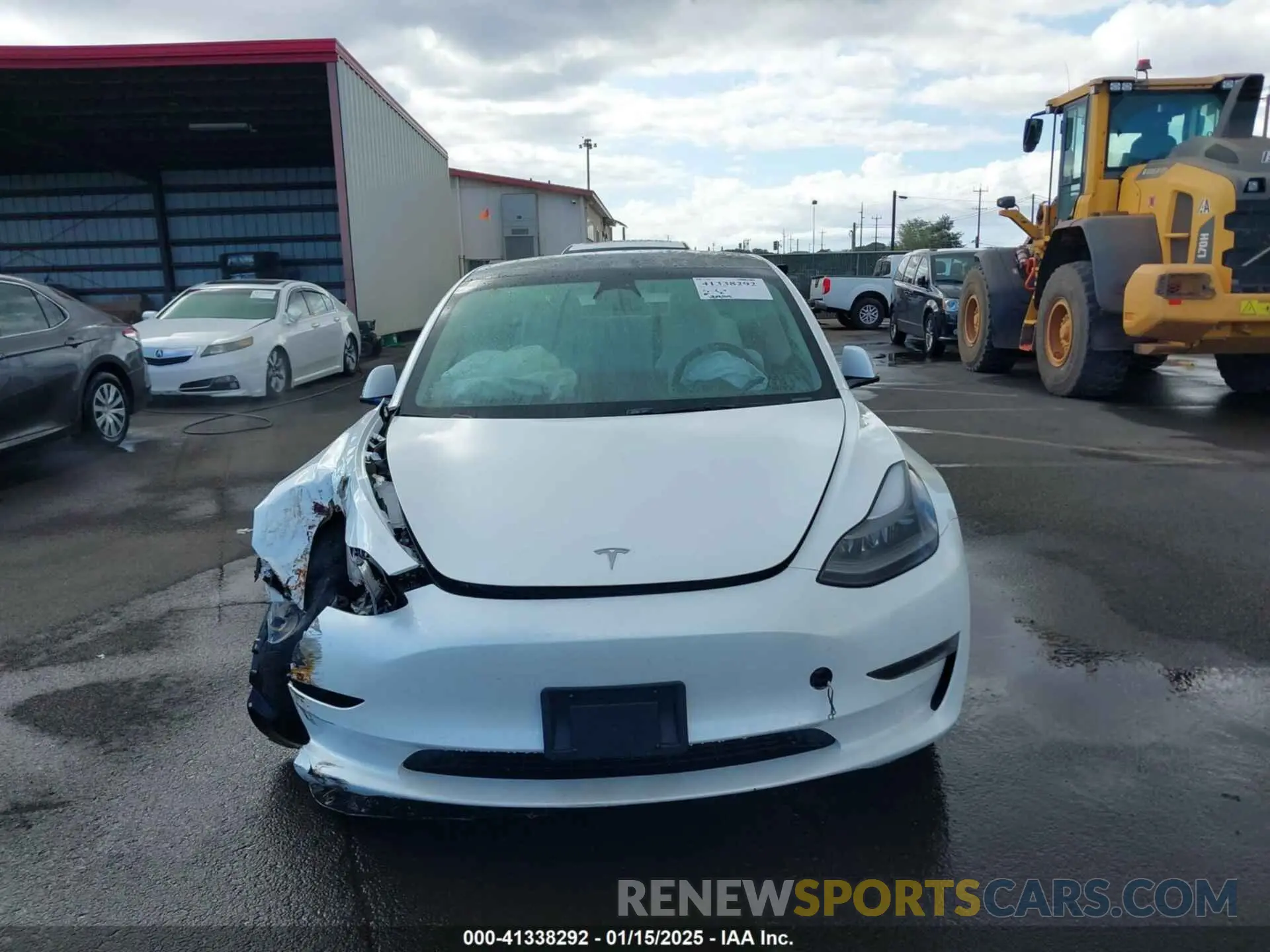 12 fotografías del automóvil dañado 5YJ3E1EA8PF395109 TESLA MODEL 3 2023