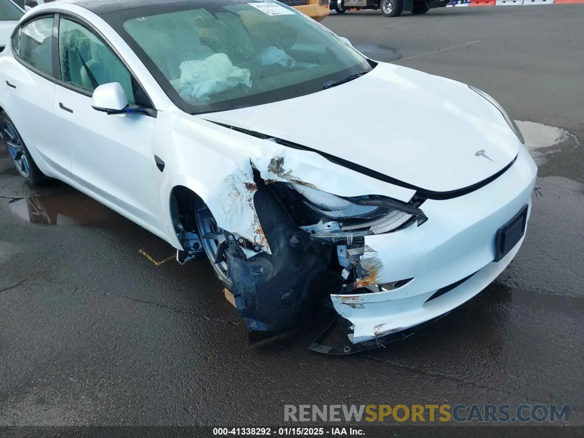 6 fotografías del automóvil dañado 5YJ3E1EA8PF395109 TESLA MODEL 3 2023