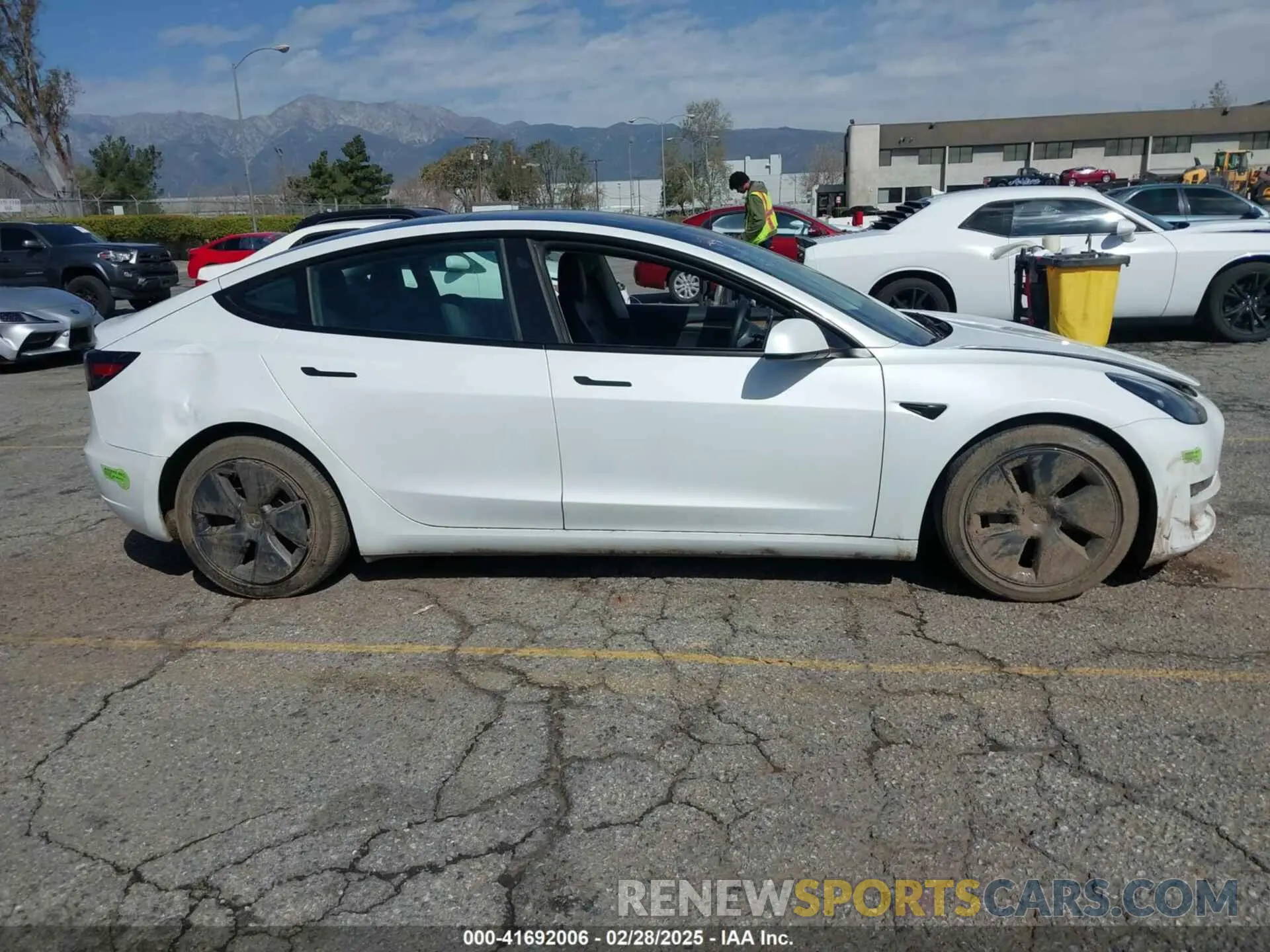 13 fotografías del automóvil dañado 5YJ3E1EA8PF398110 TESLA MODEL 3 2023