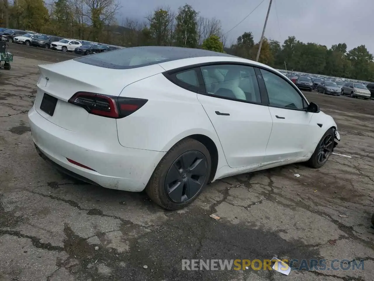 3 fotografías del automóvil dañado 5YJ3E1EA8PF414998 TESLA MODEL 3 2023