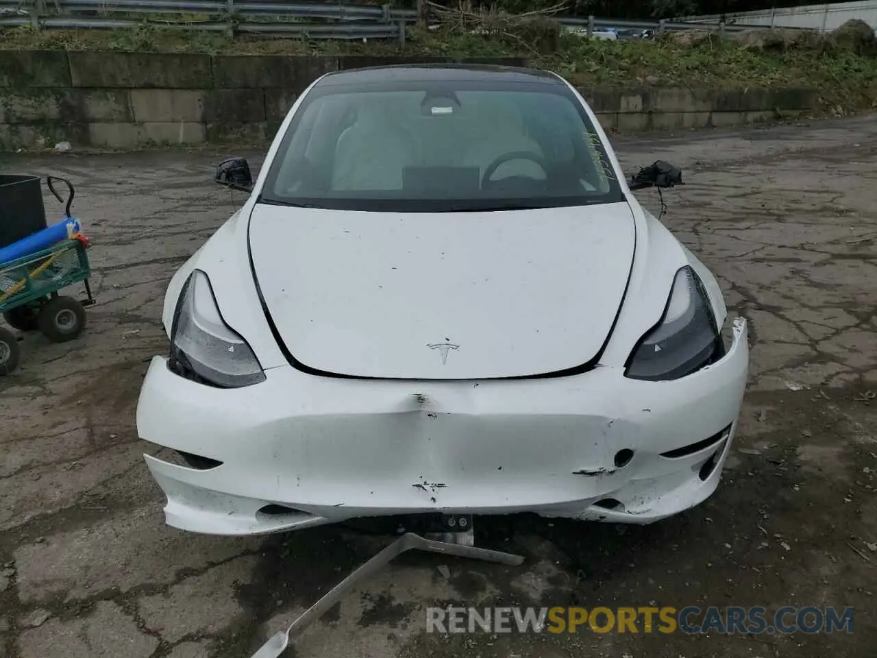5 fotografías del automóvil dañado 5YJ3E1EA8PF414998 TESLA MODEL 3 2023