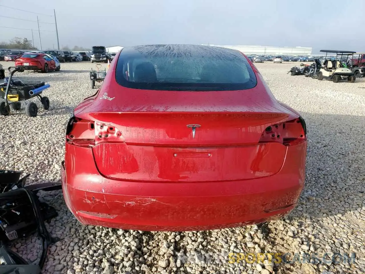 6 fotografías del automóvil dañado 5YJ3E1EA8PF431154 TESLA MODEL 3 2023