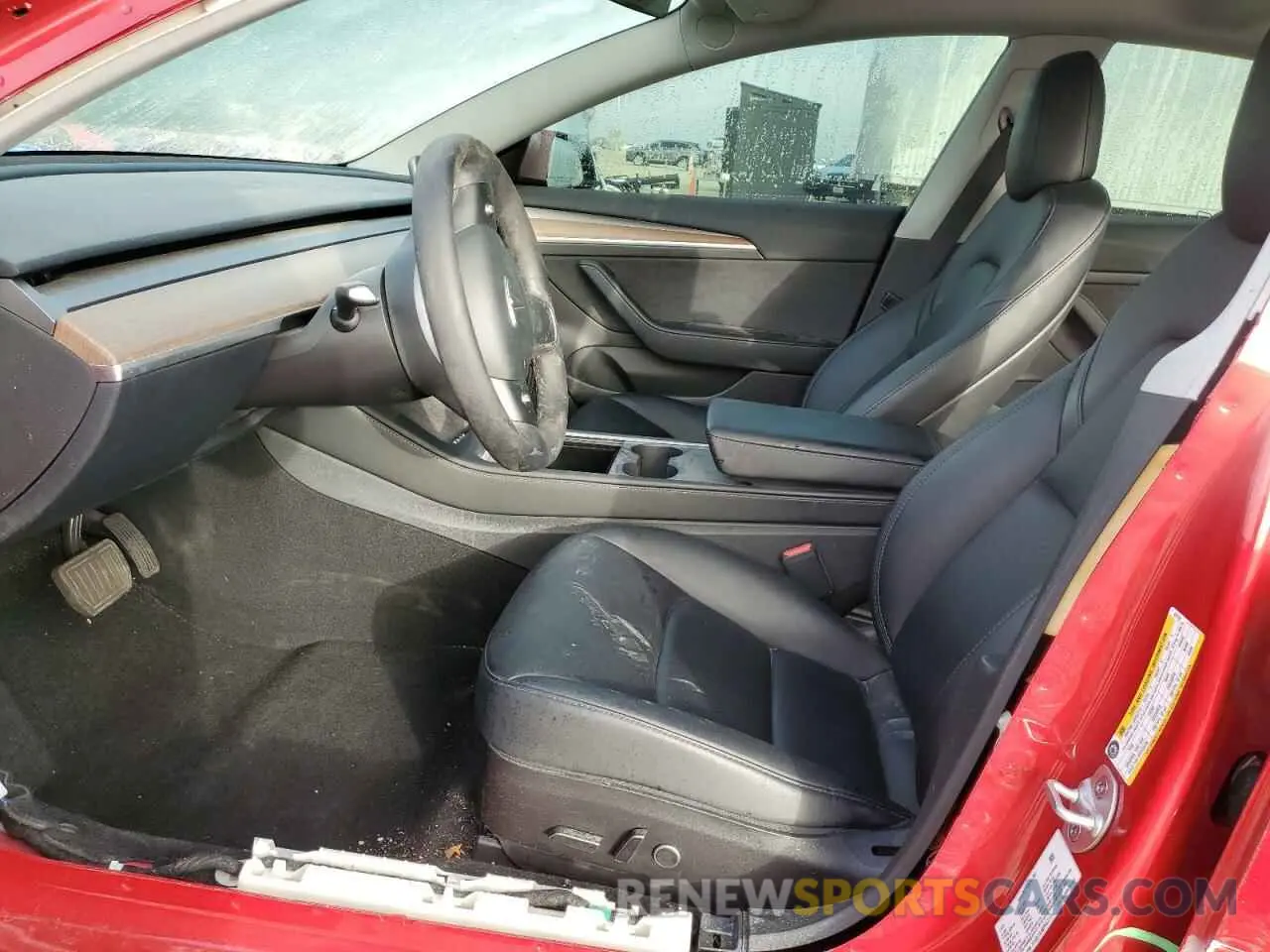 7 fotografías del automóvil dañado 5YJ3E1EA8PF431154 TESLA MODEL 3 2023
