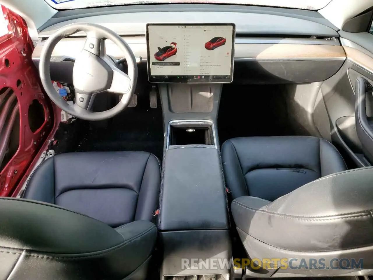 8 fotografías del automóvil dañado 5YJ3E1EA8PF431154 TESLA MODEL 3 2023
