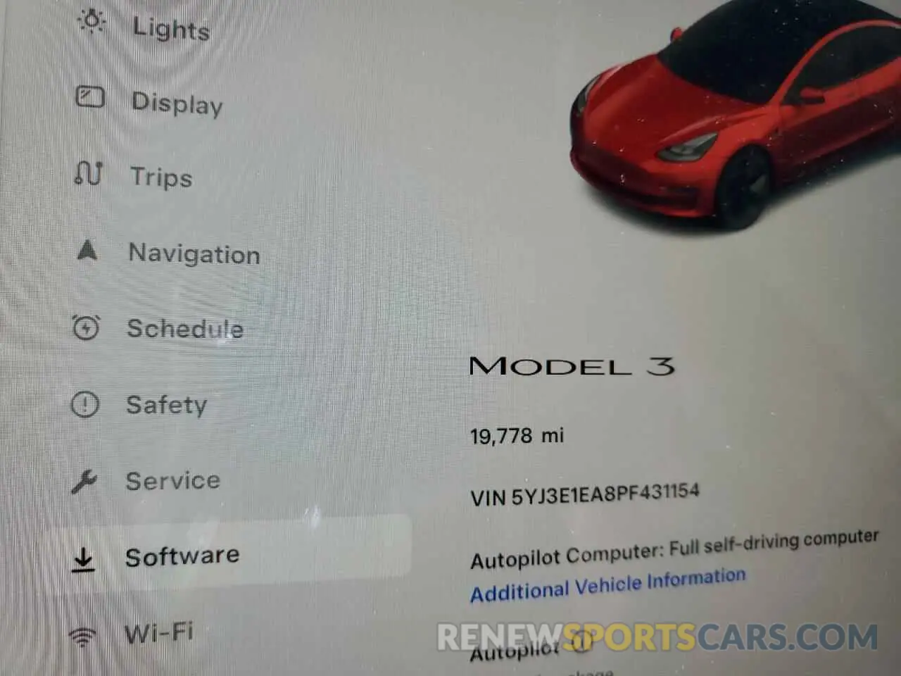 9 fotografías del automóvil dañado 5YJ3E1EA8PF431154 TESLA MODEL 3 2023
