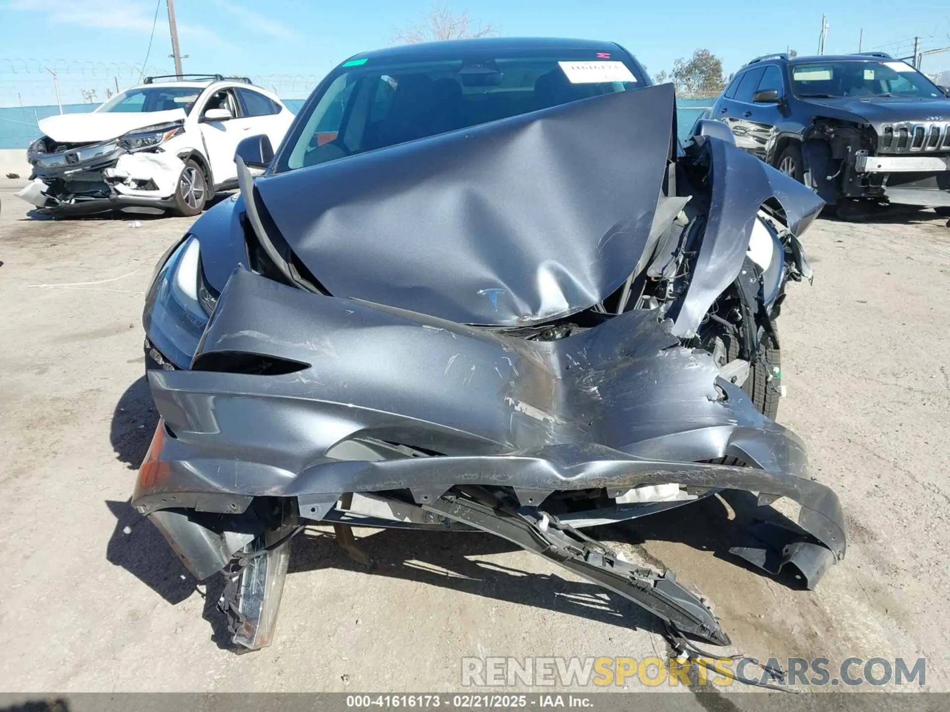 11 fotografías del automóvil dañado 5YJ3E1EA8PF431977 TESLA MODEL 3 2023