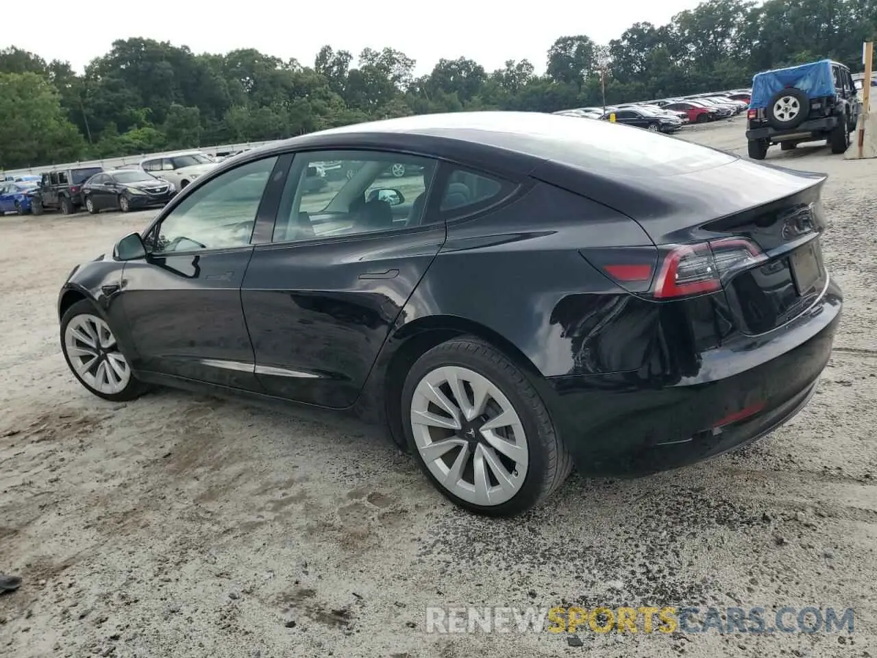 2 fotografías del automóvil dañado 5YJ3E1EA8PF436452 TESLA MODEL 3 2023