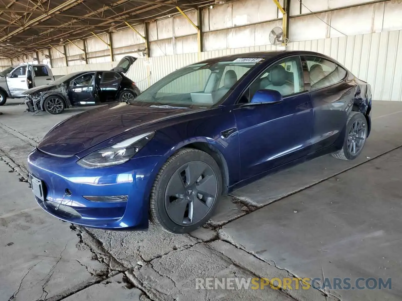 1 fotografías del automóvil dañado 5YJ3E1EA8PF448200 TESLA MODEL 3 2023