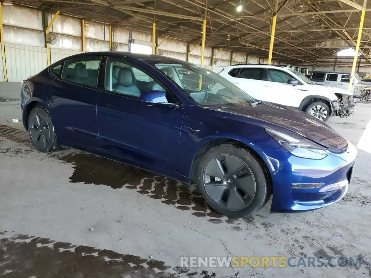 4 fotografías del automóvil dañado 5YJ3E1EA8PF448200 TESLA MODEL 3 2023