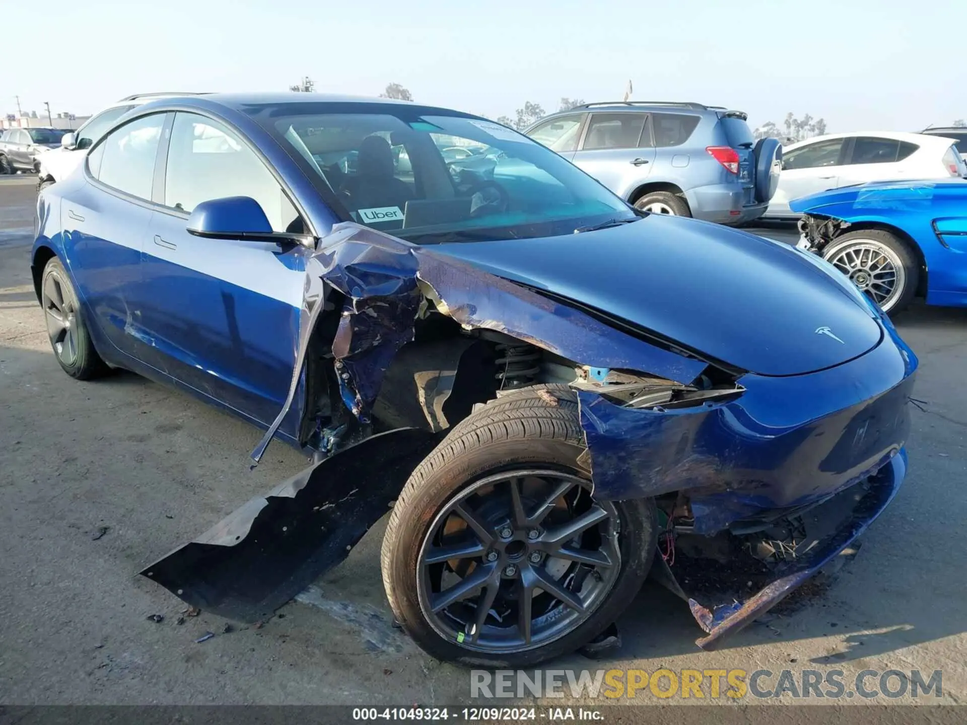 1 fotografías del automóvil dañado 5YJ3E1EA8PF449539 TESLA MODEL 3 2023