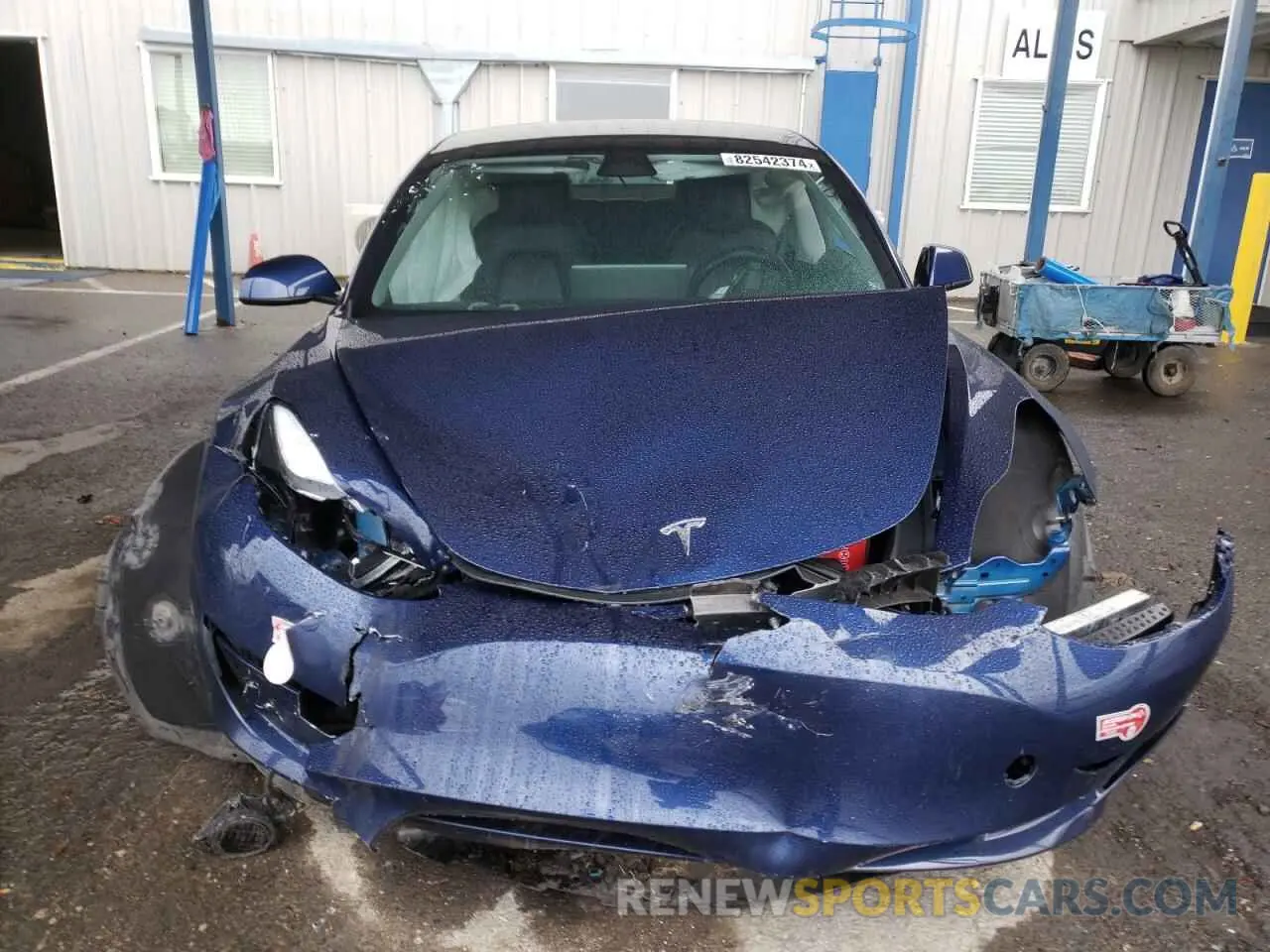 5 fotografías del automóvil dañado 5YJ3E1EA8PF450027 TESLA MODEL 3 2023