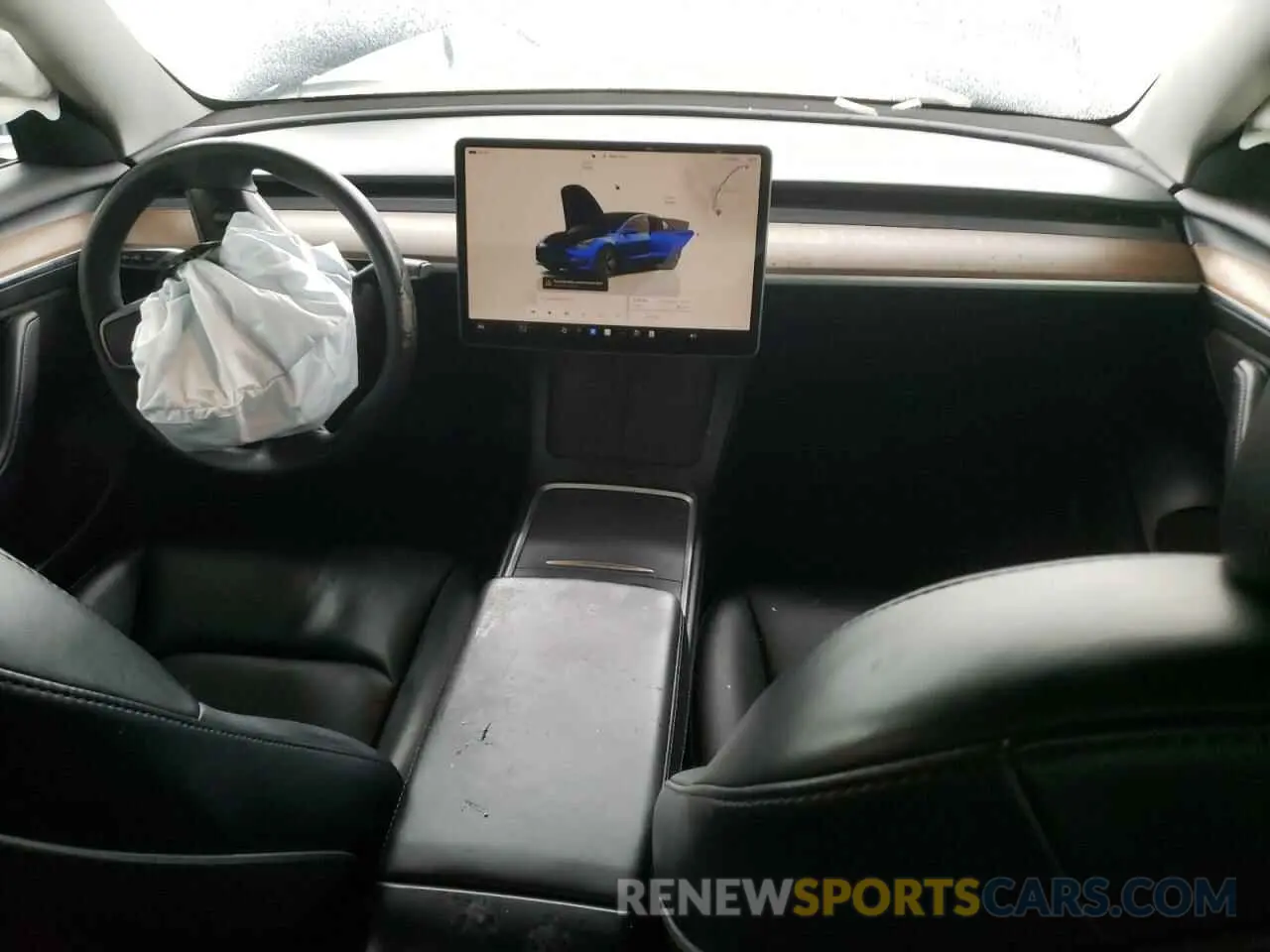 8 fotografías del automóvil dañado 5YJ3E1EA8PF450027 TESLA MODEL 3 2023
