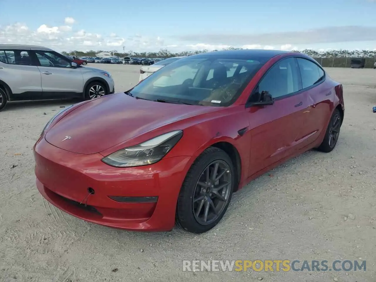 1 fotografías del automóvil dañado 5YJ3E1EA8PF450397 TESLA MODEL 3 2023