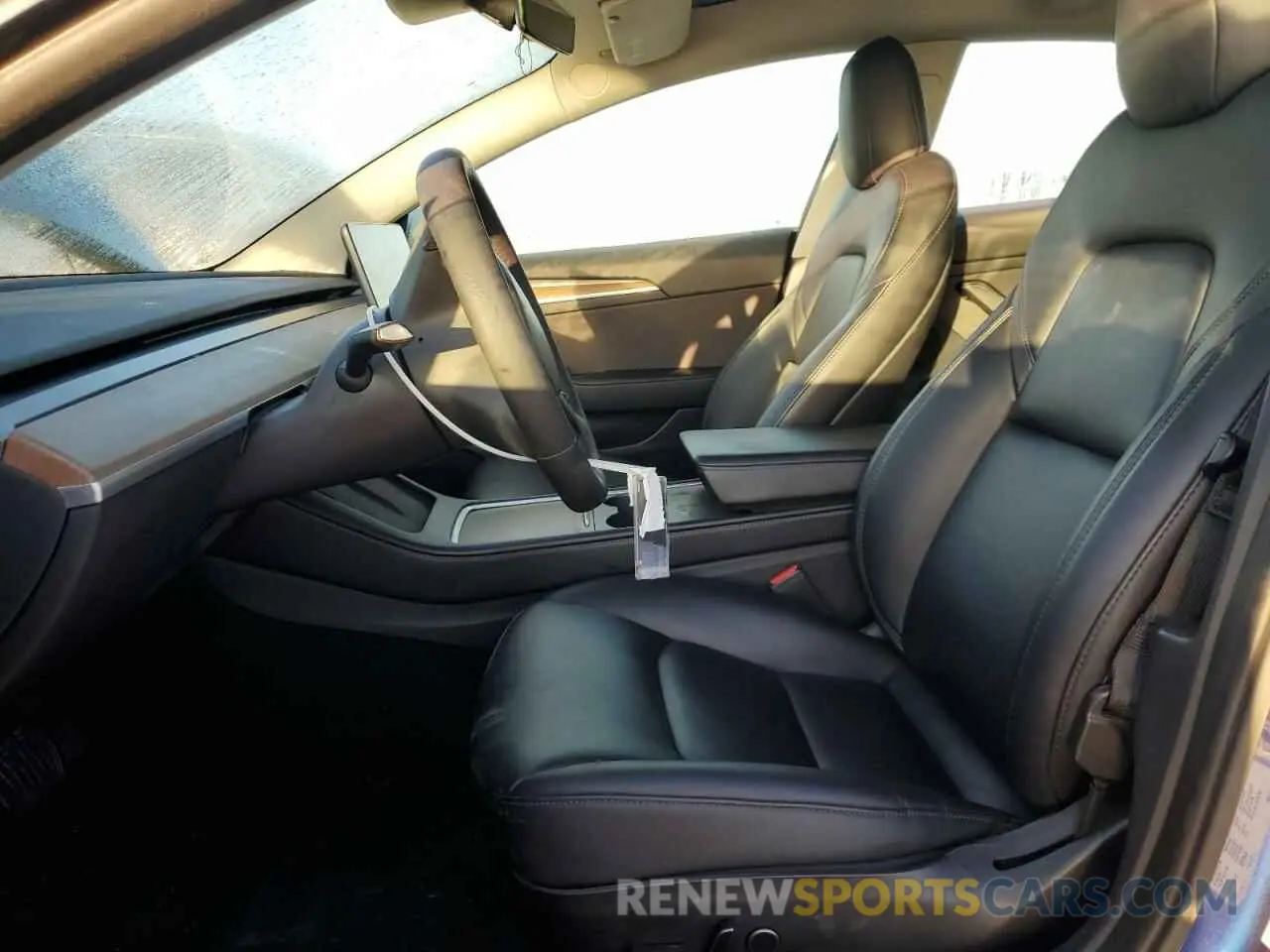 7 fotografías del automóvil dañado 5YJ3E1EA8PF451078 TESLA MODEL 3 2023