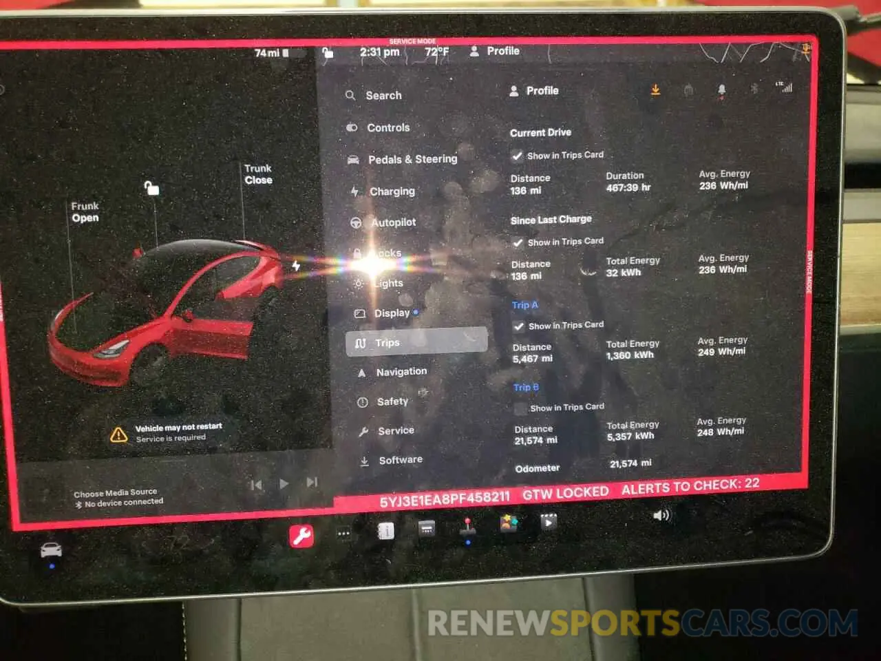9 fotografías del automóvil dañado 5YJ3E1EA8PF458211 TESLA MODEL 3 2023