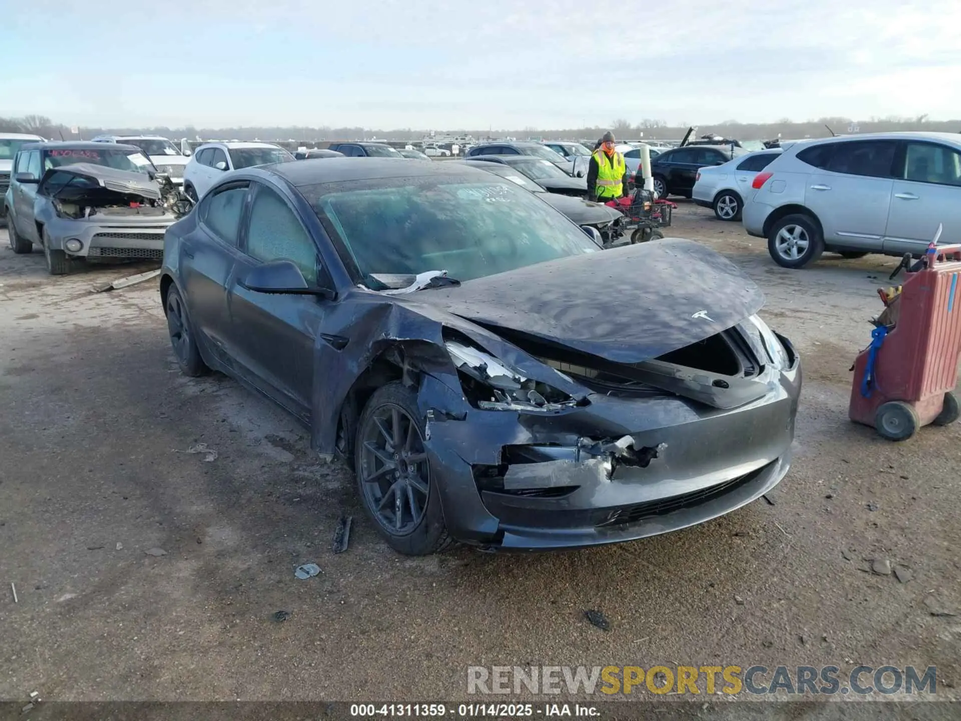 1 fotografías del automóvil dañado 5YJ3E1EA8PF471069 TESLA MODEL 3 2023
