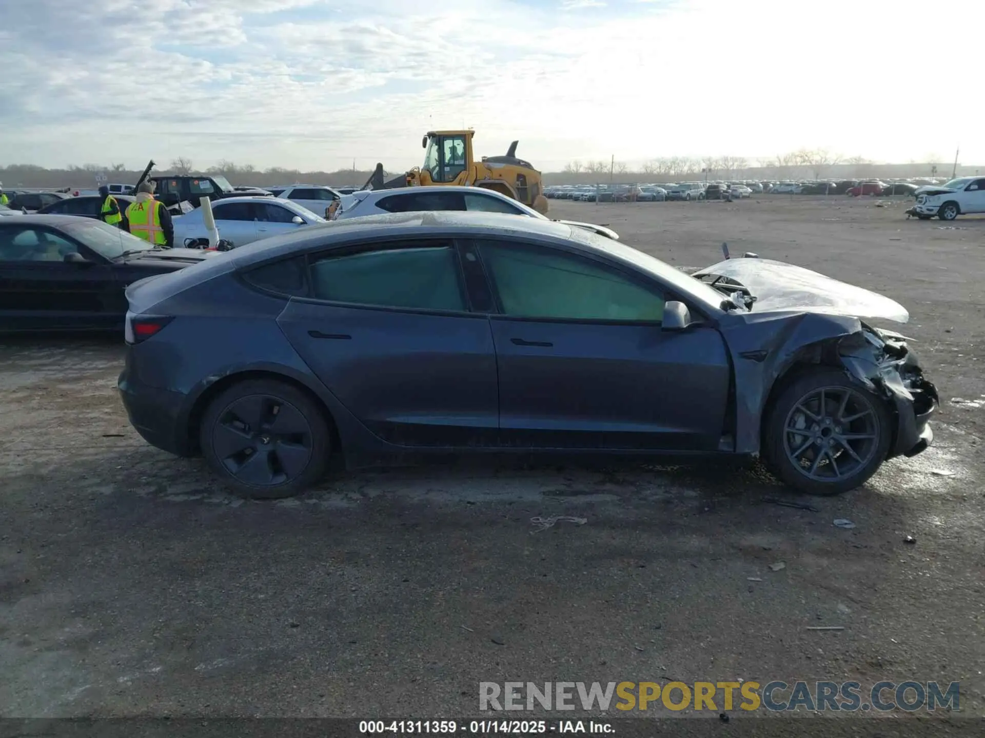 12 fotografías del automóvil dañado 5YJ3E1EA8PF471069 TESLA MODEL 3 2023