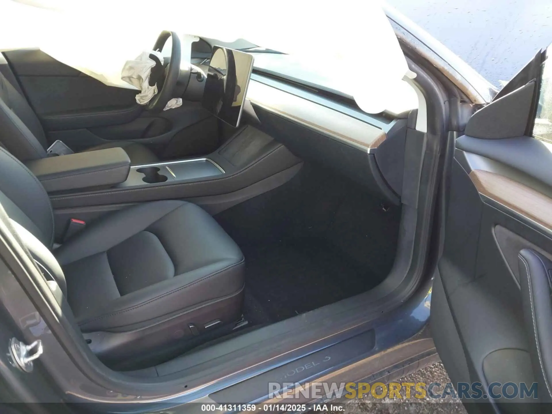 5 fotografías del automóvil dañado 5YJ3E1EA8PF471069 TESLA MODEL 3 2023